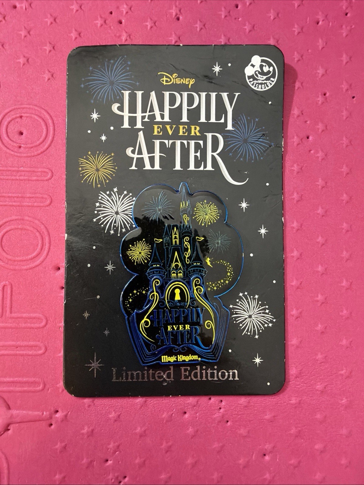 2017 Walt Disney World Annual Passholder Pin - Happily Ever After Fireworks Show