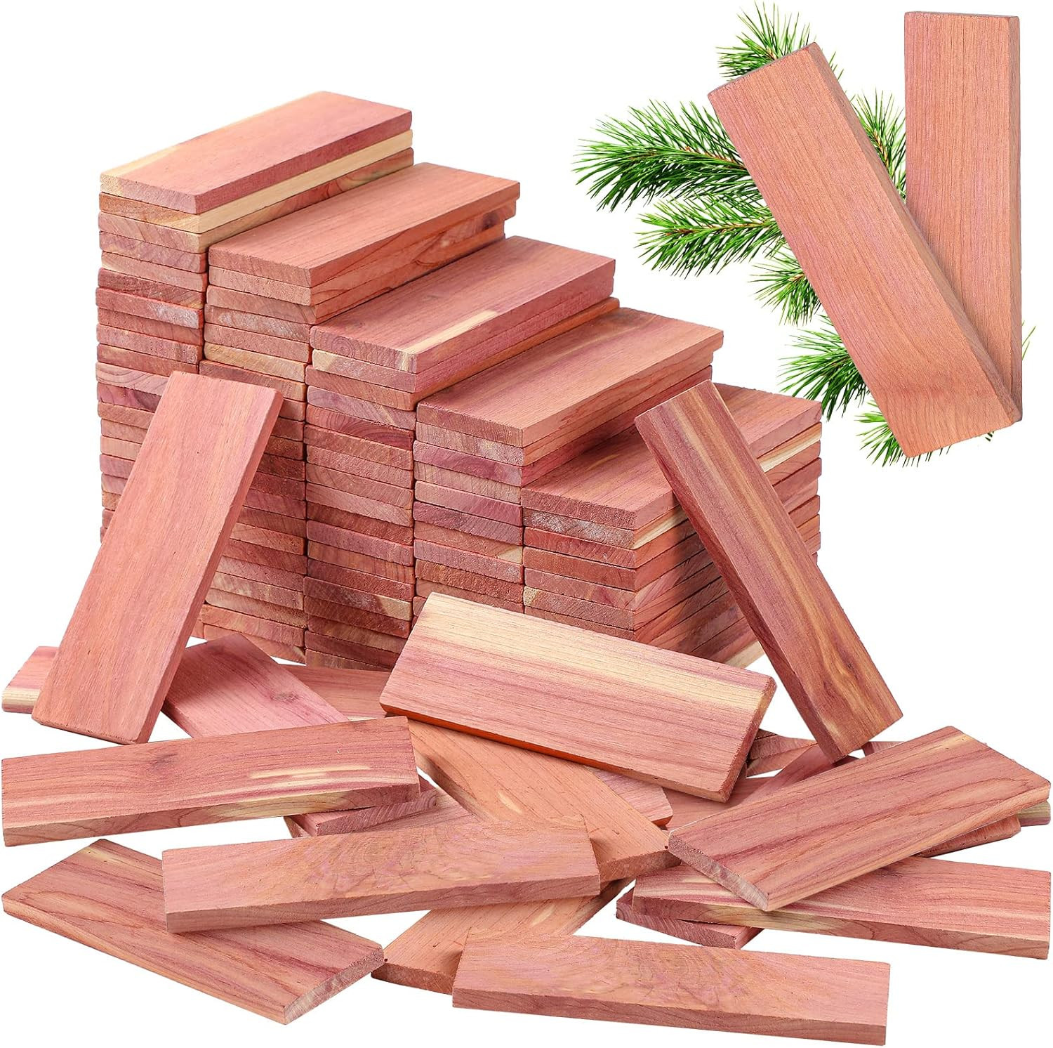 100 Pcs Cedar Blocks for Clothes Storage Aromatic Cedar Balls Cedar 100 Pcs Cedar Blocks for Clothes Storage Aromatic Cedar Balls Cedar