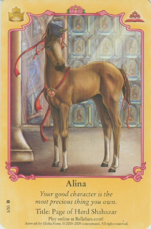 Bella Sara Single Non-Foil Royalty Card
