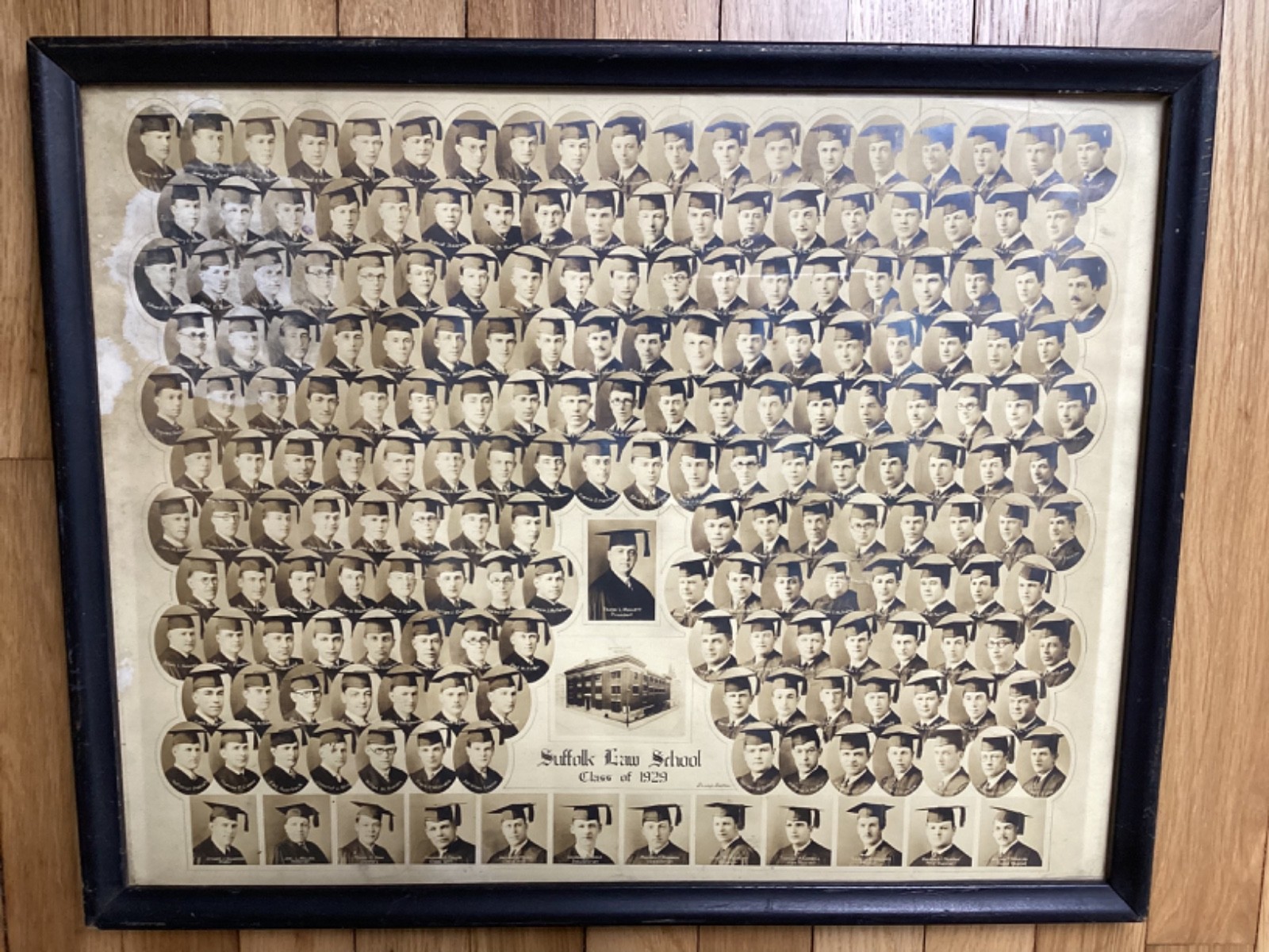 Vintage Photo Suffolk Law School Class of 1929 Boston USA