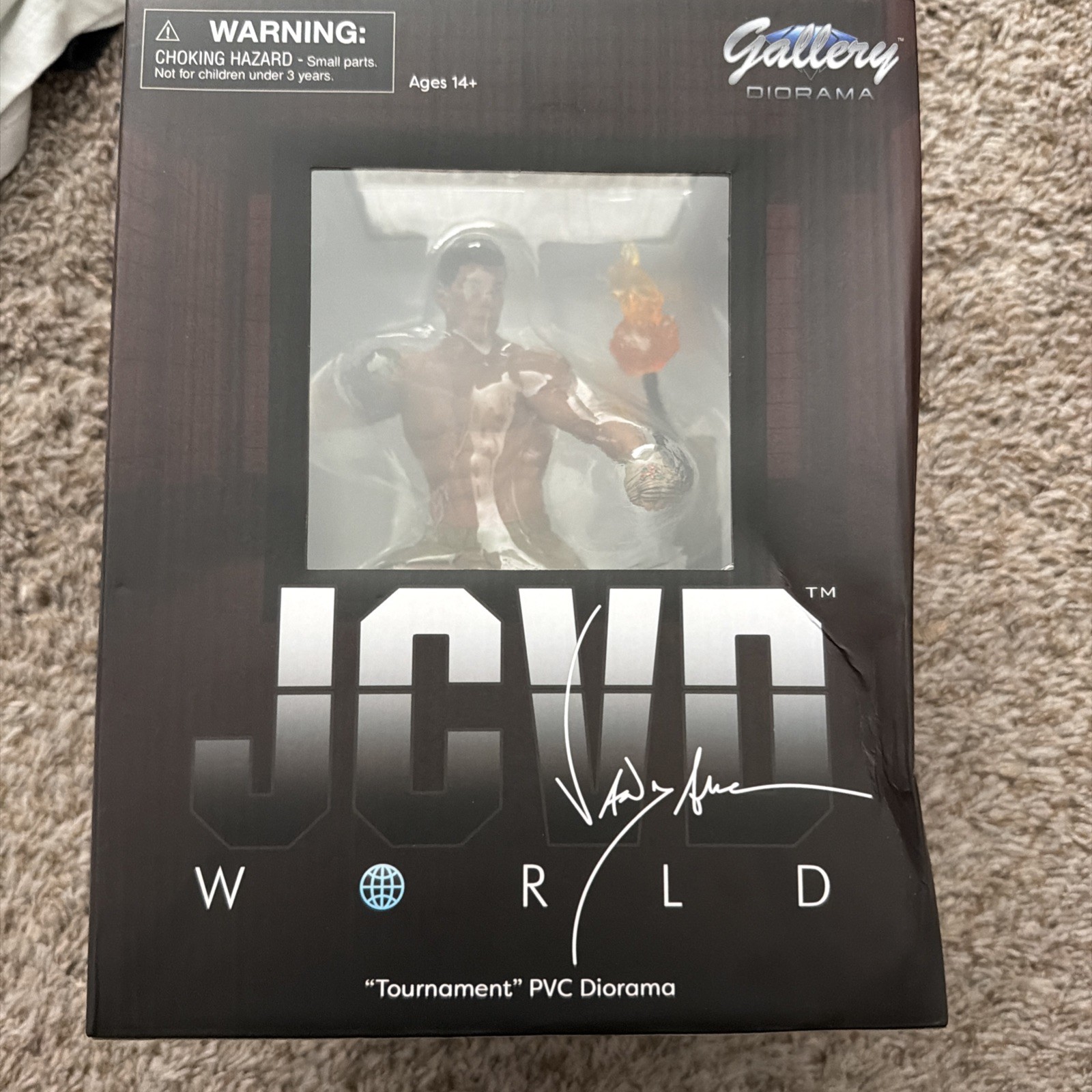JCVD World Jean-Claude Van Damme PVC Gallery Diorama The Tournament - see pics JCVD World Jean-Claude Van Damme PVC Gallery Diorama The Tournament - see pics