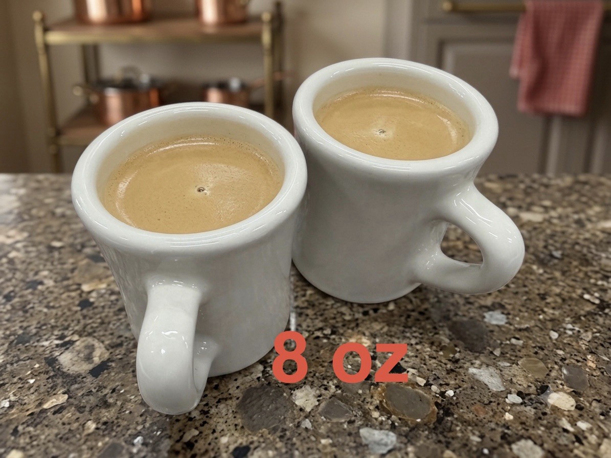 2 Pcs Restaurant Style Coffee Mug, Heavy And Sturdy, Long Lasting.