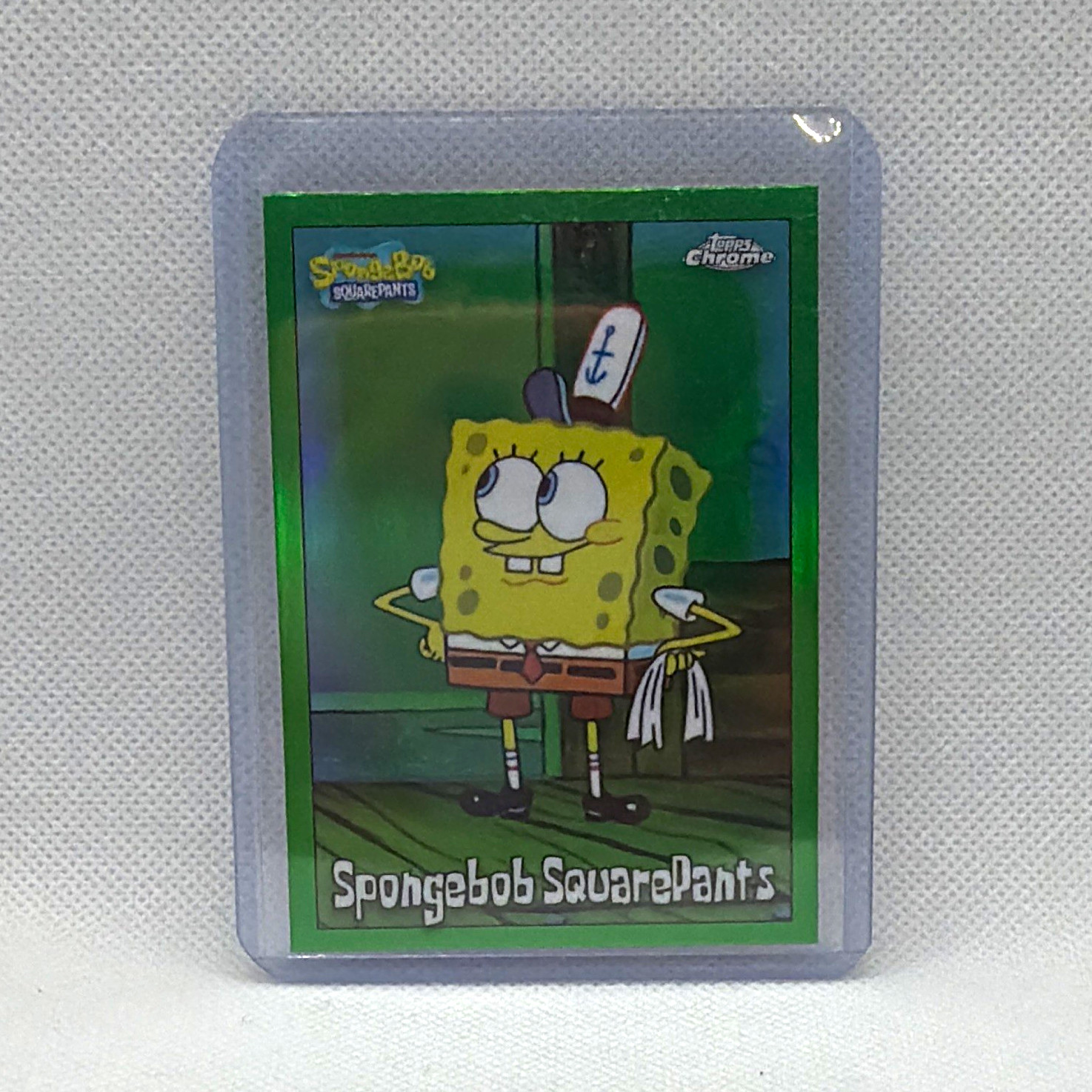 2023 Topps Chrome SpongeBob SquarePants #25 Green Parallel Non-Sport Card