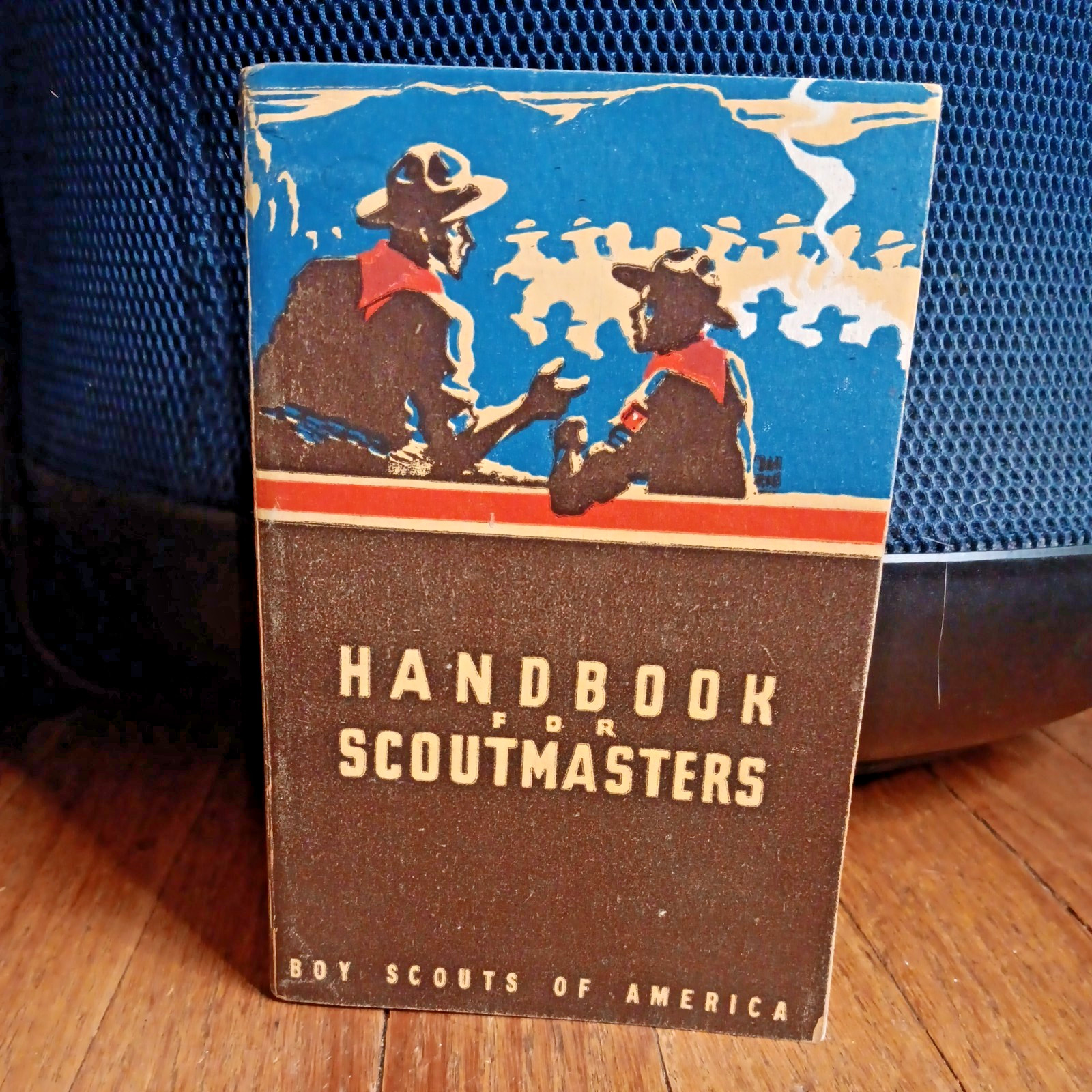1947 Edition HANDBOOK FOR SCOUTMASTERS Boy Scouts of America Vintage Book Mid C