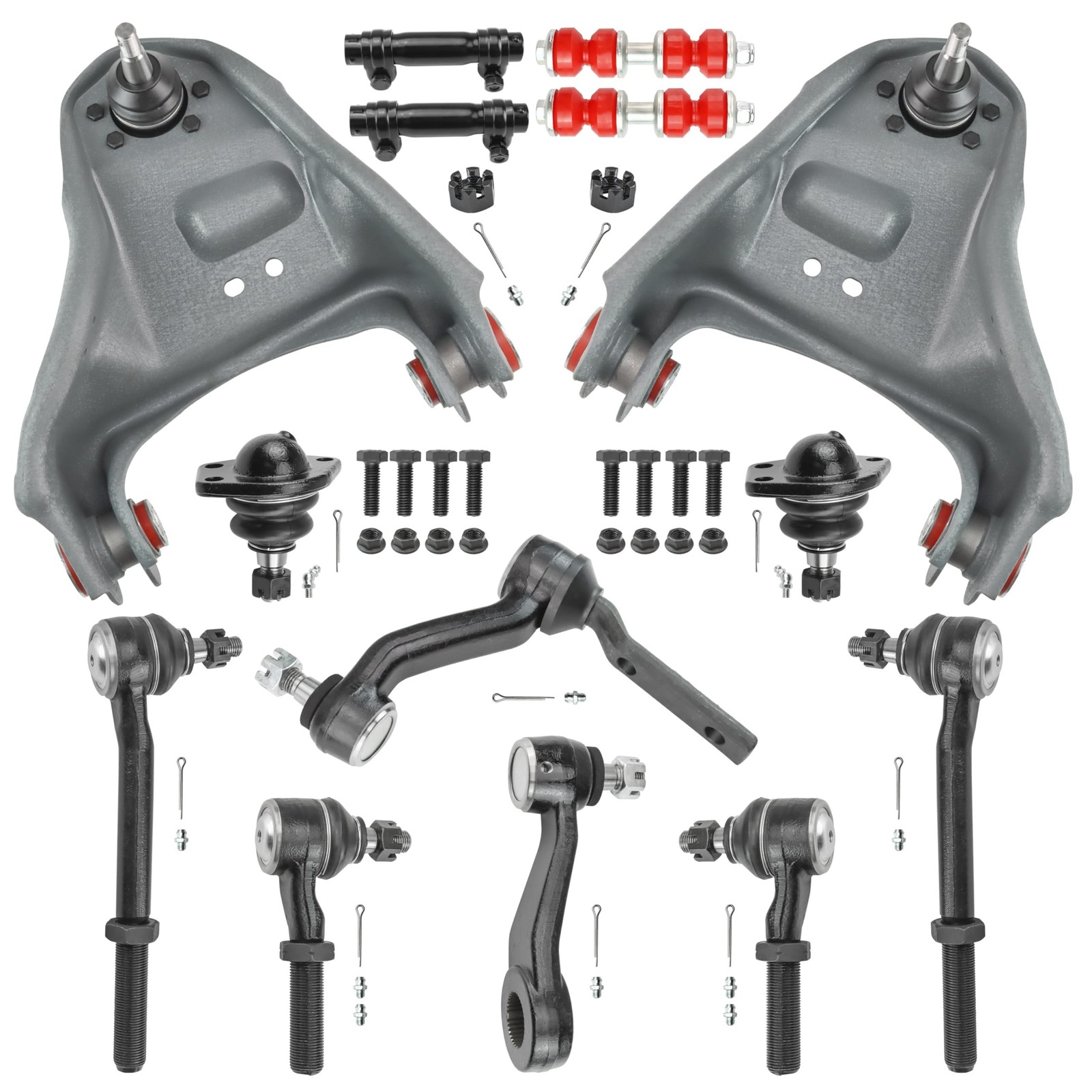 4WD Front End 14PC Suspension Kit for Chevy S10 Blazer GMC Sonoma Jimmy - Wit... 4WD Front End 14PC Suspension Kit for Chevy S10 Blazer GMC Sonoma Jimmy - Wit...