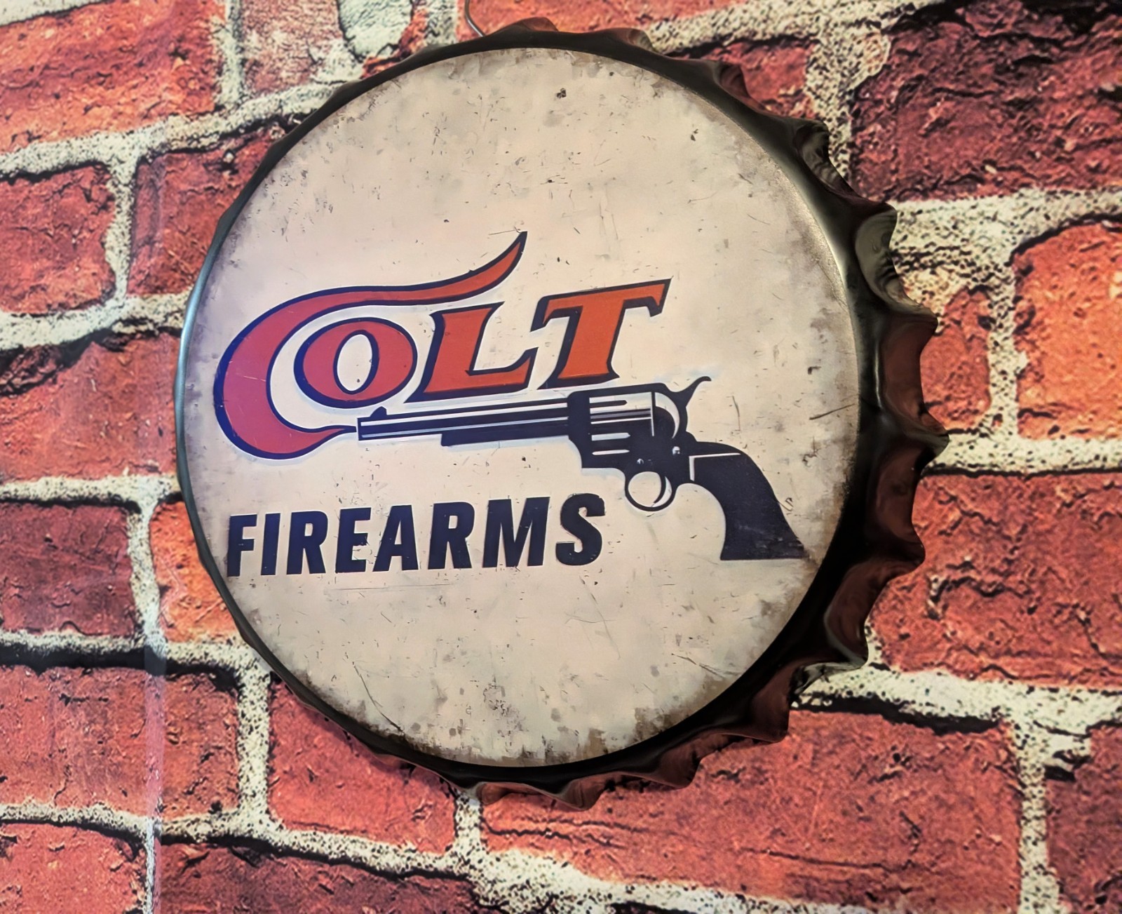 Colt Firearms Metal Sign | 14 Colt Firearms Metal Sign | 14