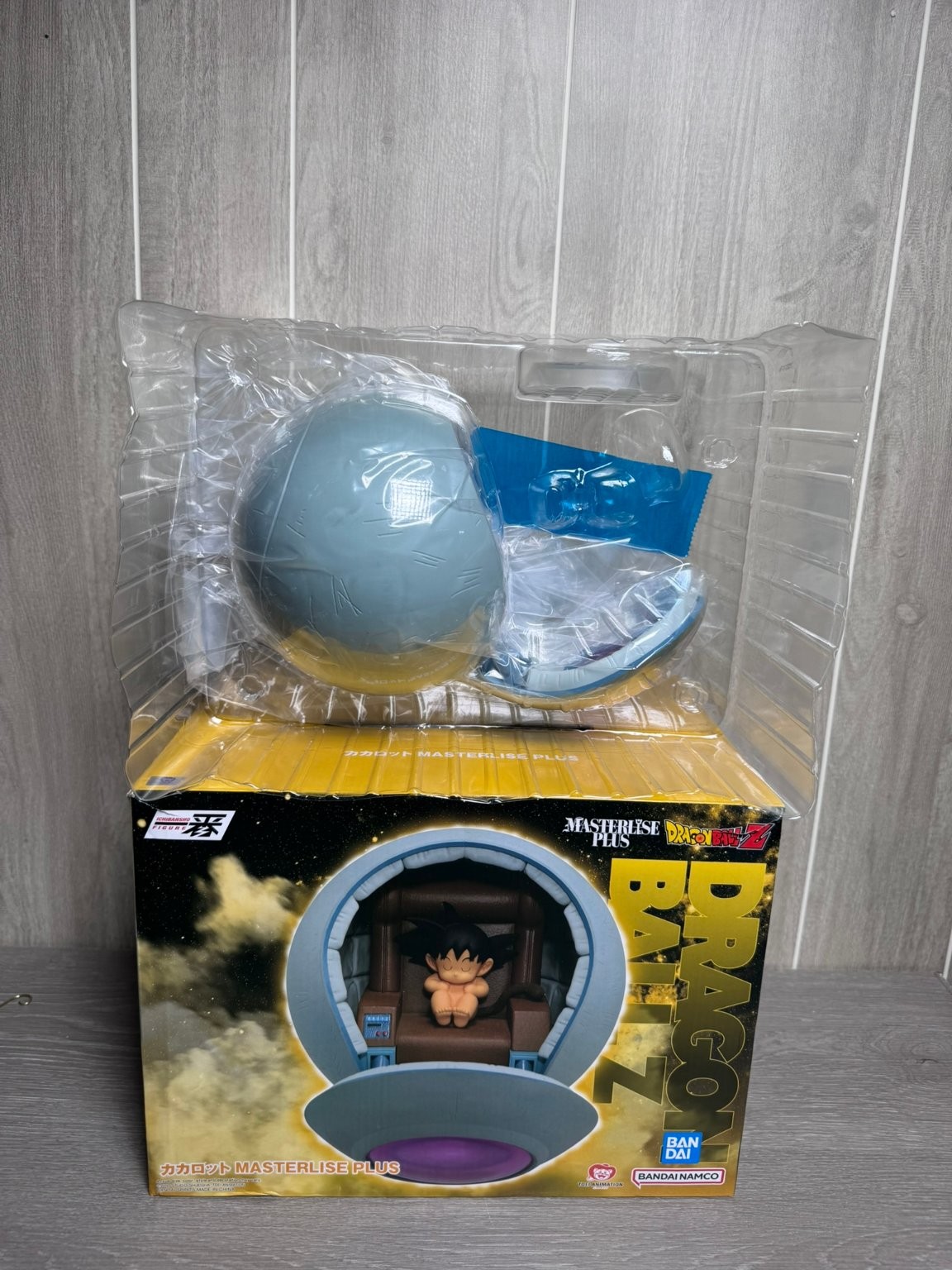 Dragon Ball Z Goku Kakarot Masterlise Plus Saiyan Pod Figure Banpresto Bandai Dragon Ball Z Goku Kakarot Masterlise Plus Saiyan Pod Figure Banpresto Bandai