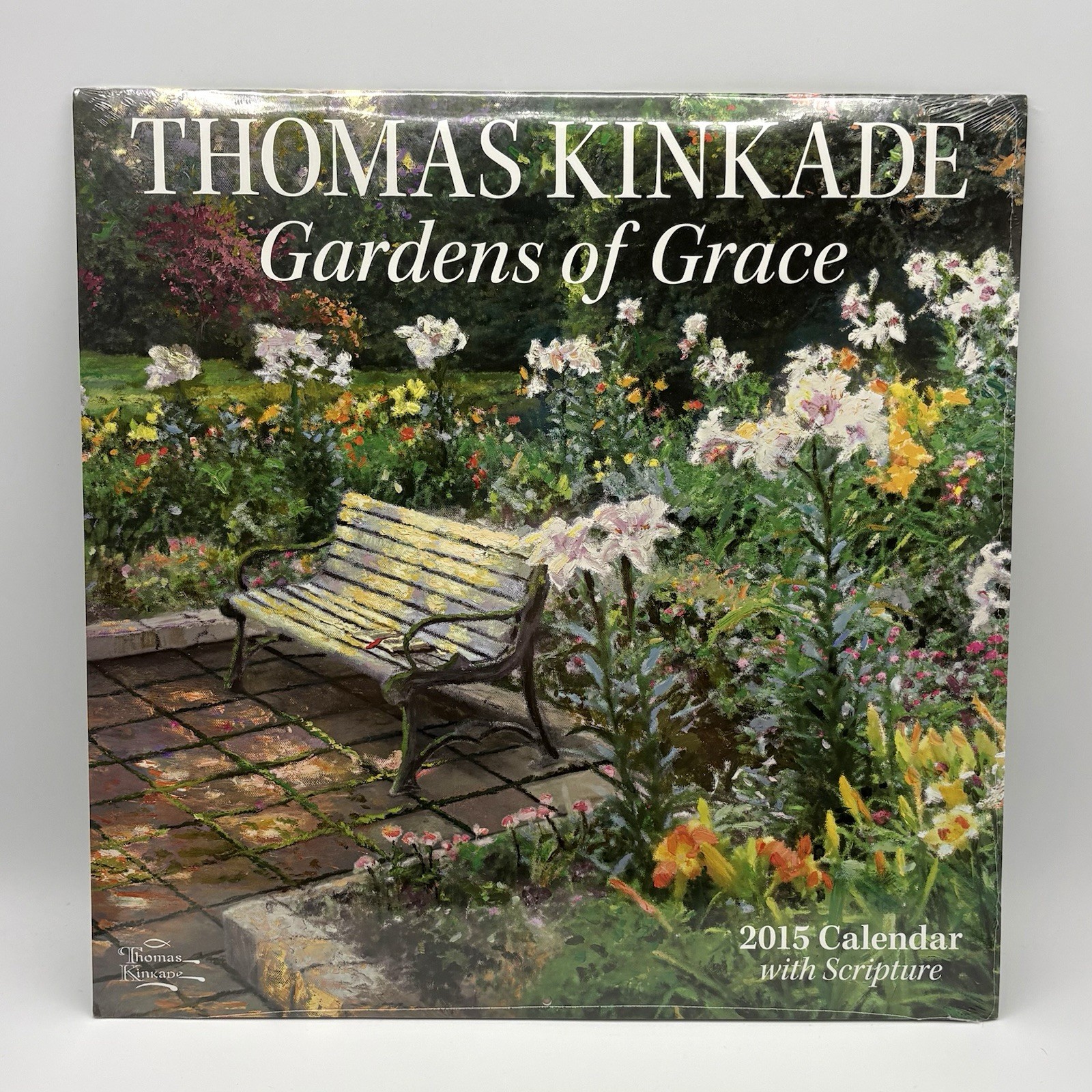 NEW Thomas Kinkade 2015 Gardens Of Grace In Original Plastic NEW Thomas Kinkade 2015 Gardens Of Grace In Original Plastic