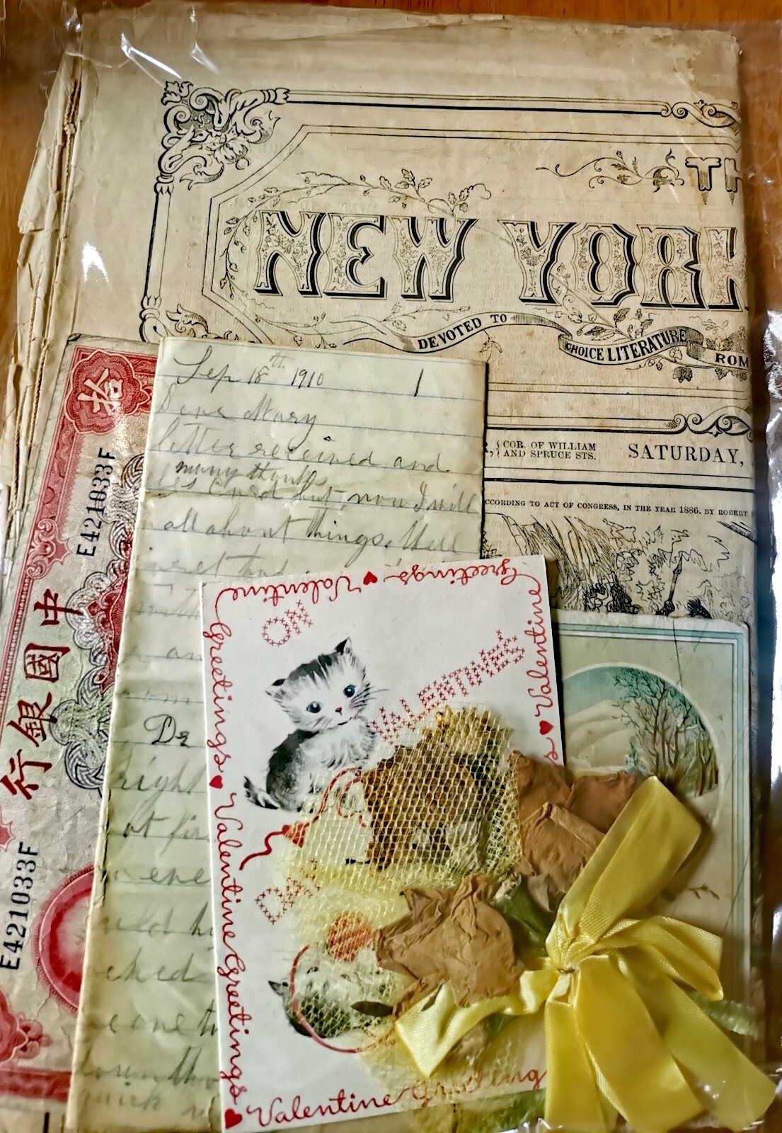 Antique and vintage Ephemera Surprise Lot, all Originals, up to 80 Items