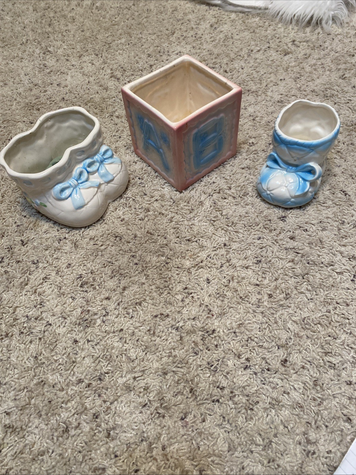 VTG C.M.C Relpo & Inarco Newborn Baby Planters Porcelain VTG C.M.C Relpo & Inarco Newborn Baby Planters Porcelain