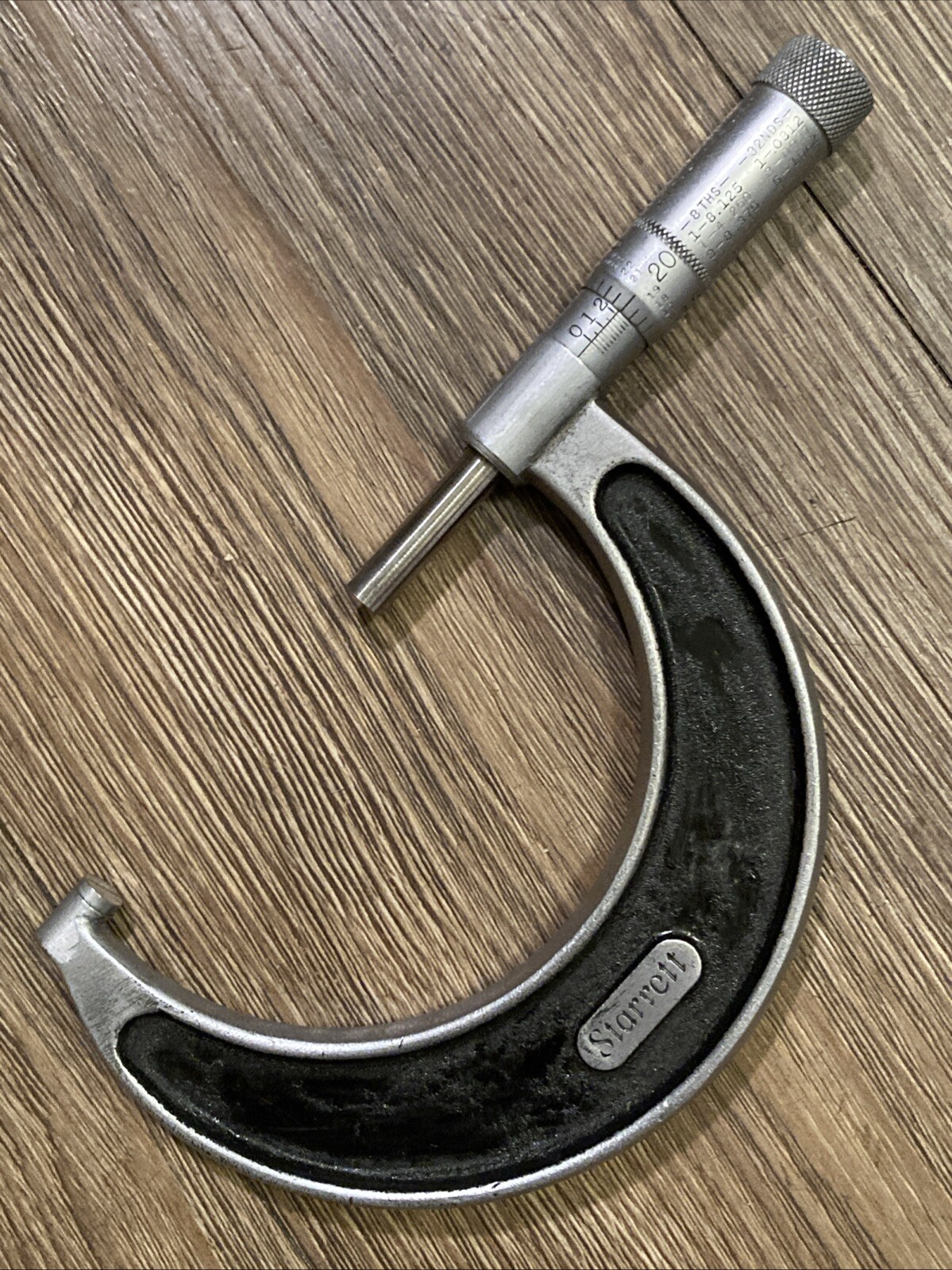 Vintage L. S. Starrett No. 436 Outside 2” - 3” Micrometer Machinist Tool USA