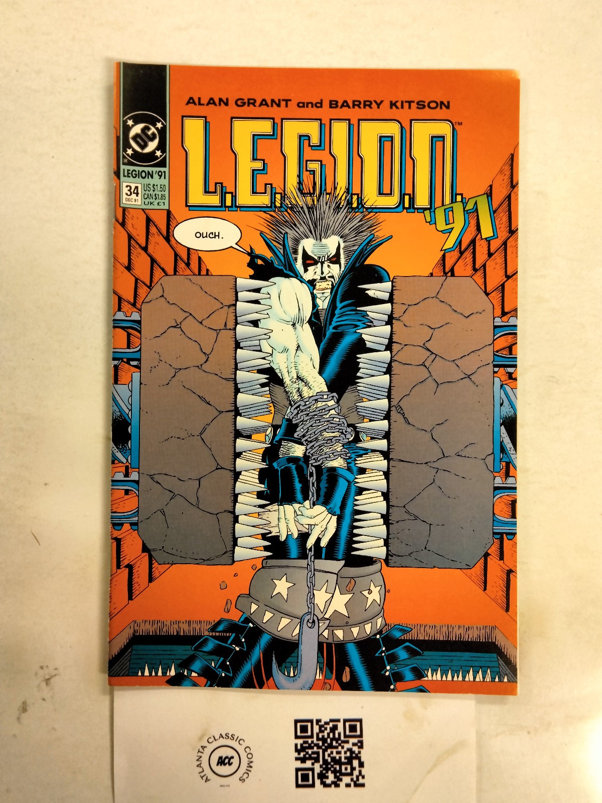 L.E.G.I.O.N '91 #34 NM DC Comic Books Lobo Captain Comet 1 HH47