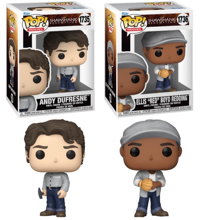 The Shawshank Redemption Funko Pop Movies Complete Set (2) The Shawshank Redemption Funko Pop Movies Complete Set (2)
