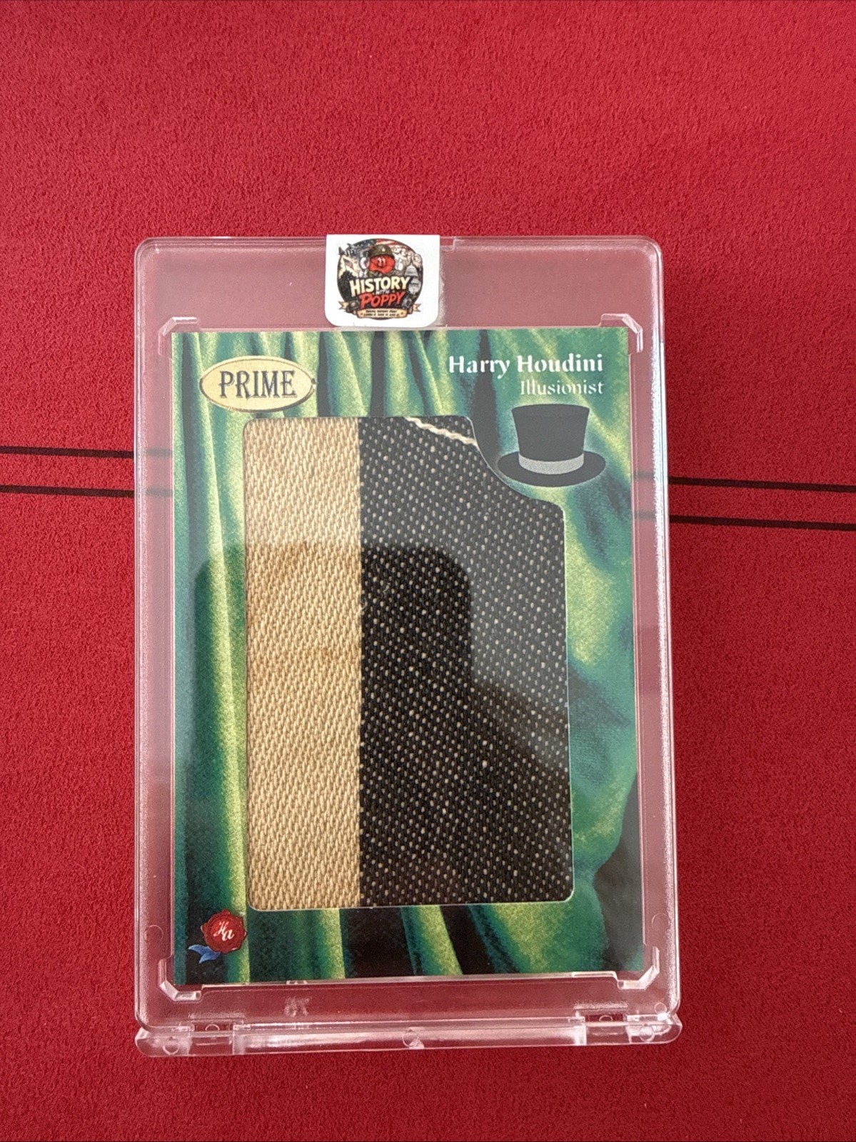 2024 Historic Autographs Prime Harry Houdini Authentic Piece Relic 5/9