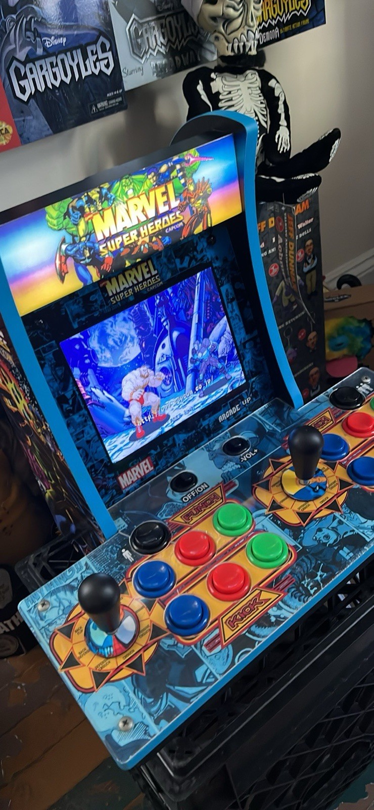 Arcade1Up Marvel Super Heroes Countercade Arcade Machine Reproduction