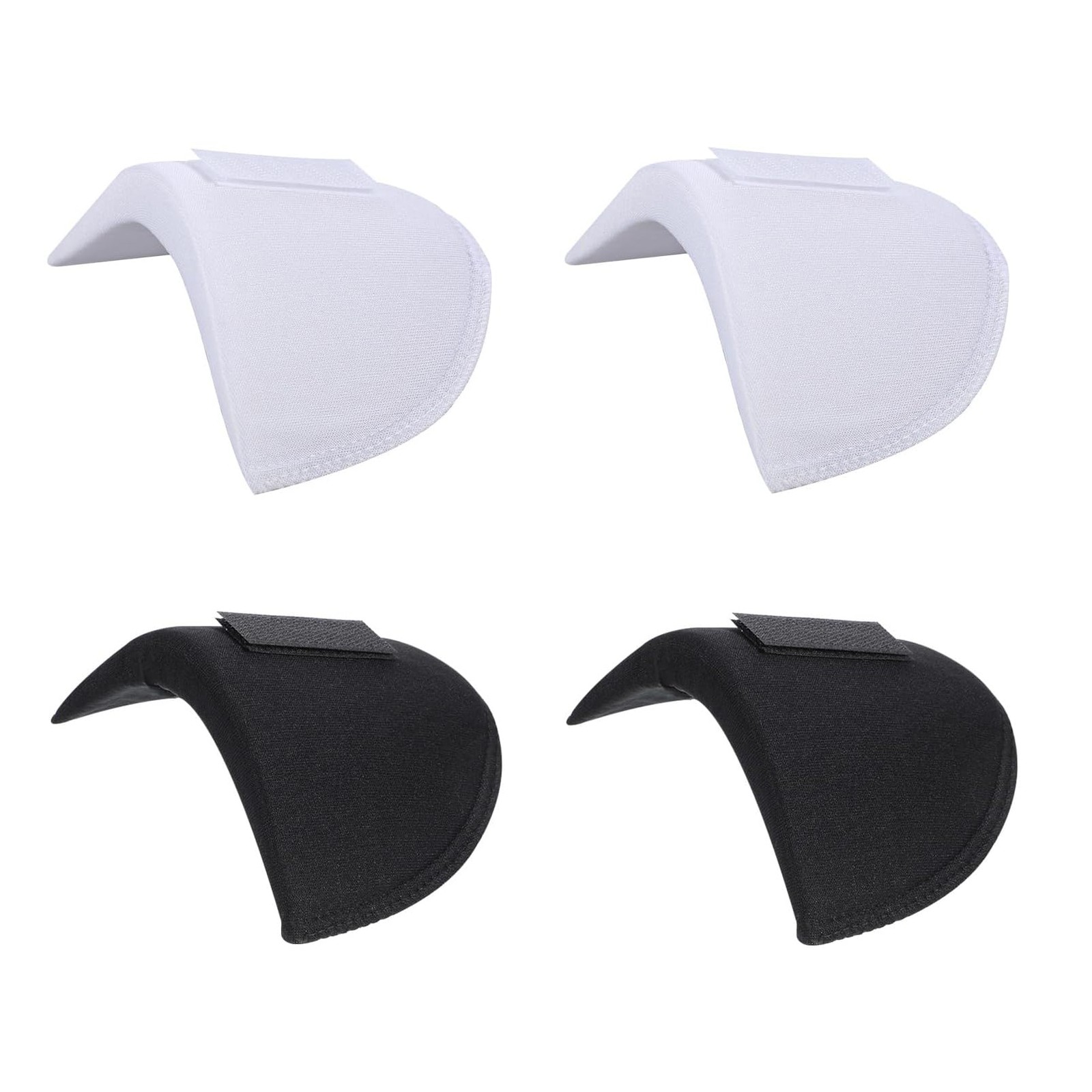 FIVEGOGO 2 Pairs Set-in Shoulder Pads Thickness 1.5cm Breathable Sponge Pads FIVEGOGO 2 Pairs Set-in Shoulder Pads Thickness 1.5cm Breathable Sponge Pads
