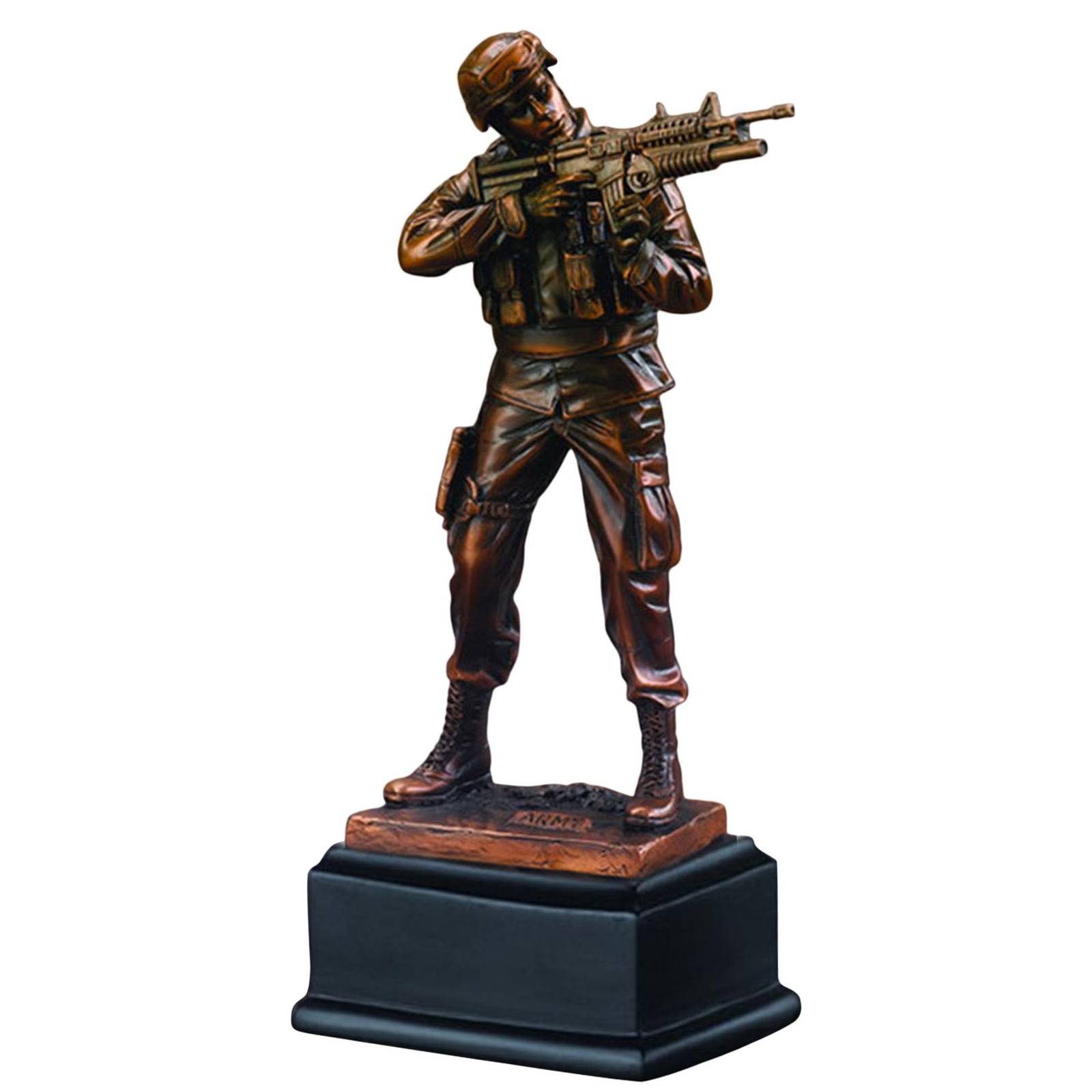 Marian Imports Army Statue - Figurine,Sculptures & Figurines, Bronze Marian Imports Army Statue - Figurine,Sculptures & Figurines, Bronze
