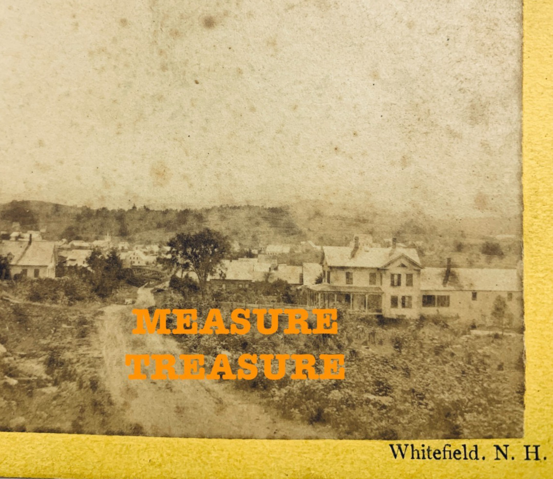 C.1870 WHITEFIELD, NH, KILBURN PHOTO STEREOVIEW F62 C.1870 WHITEFIELD, NH, KILBURN PHOTO STEREOVIEW F62