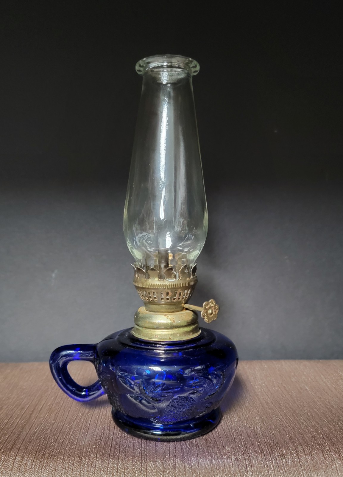Vintage Cobalt Blue 7-7/8 Vintage Cobalt Blue 7-7/8