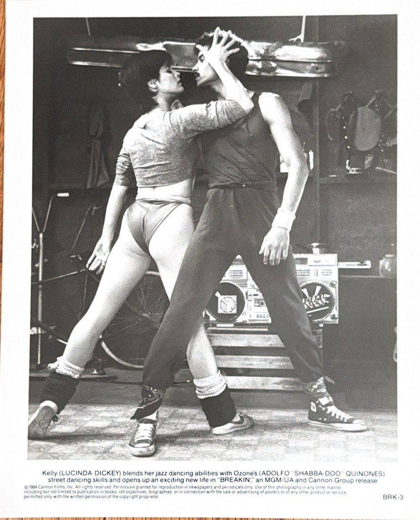 Breakin\' 1984 Original Press Photo Kelly Ozone Lucinda Dickey BRK-3