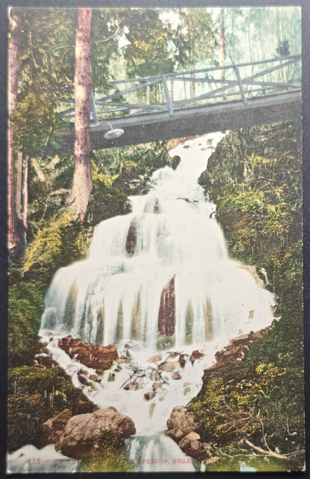 Fairy Falls Castle Crags Near Sisson Mt Shasta CA – Edward H Mitchell Fairy Falls Castle Crags Near Sisson Mt Shasta CA – Edward H Mitchell