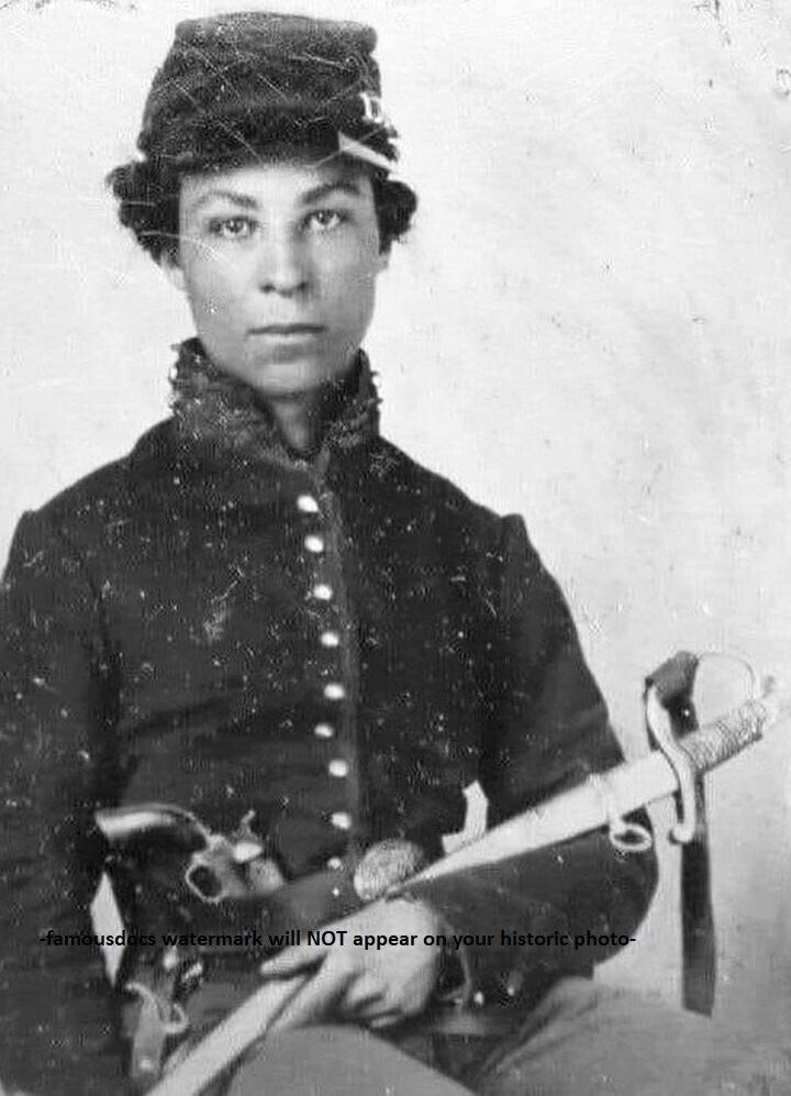 Only Female Black Buffalo Soldier PHOTO Cathay Williams US Army Indian Wars