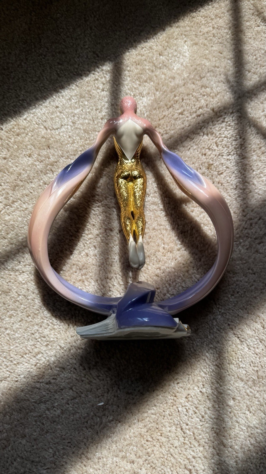 Franklin Mint Daybreak in Gold Vintage Deco Figurine 11 Inch Franklin Mint Daybreak in Gold Vintage Deco Figurine 11 Inch