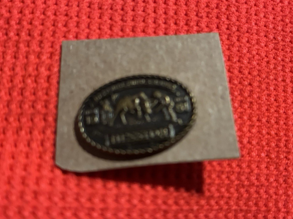 Vintage 1981 Hesston Rodeo National Finals Collectors Tie Tack