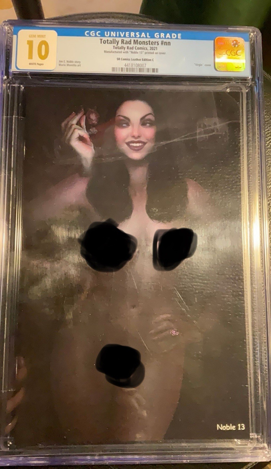 Shikarii Morticia Addams CGC 10 Totally Rad SR Leather Edition Noble 13 Top POP Shikarii Morticia Addams CGC 10 Totally Rad SR Leather Edition Noble 13 Top POP