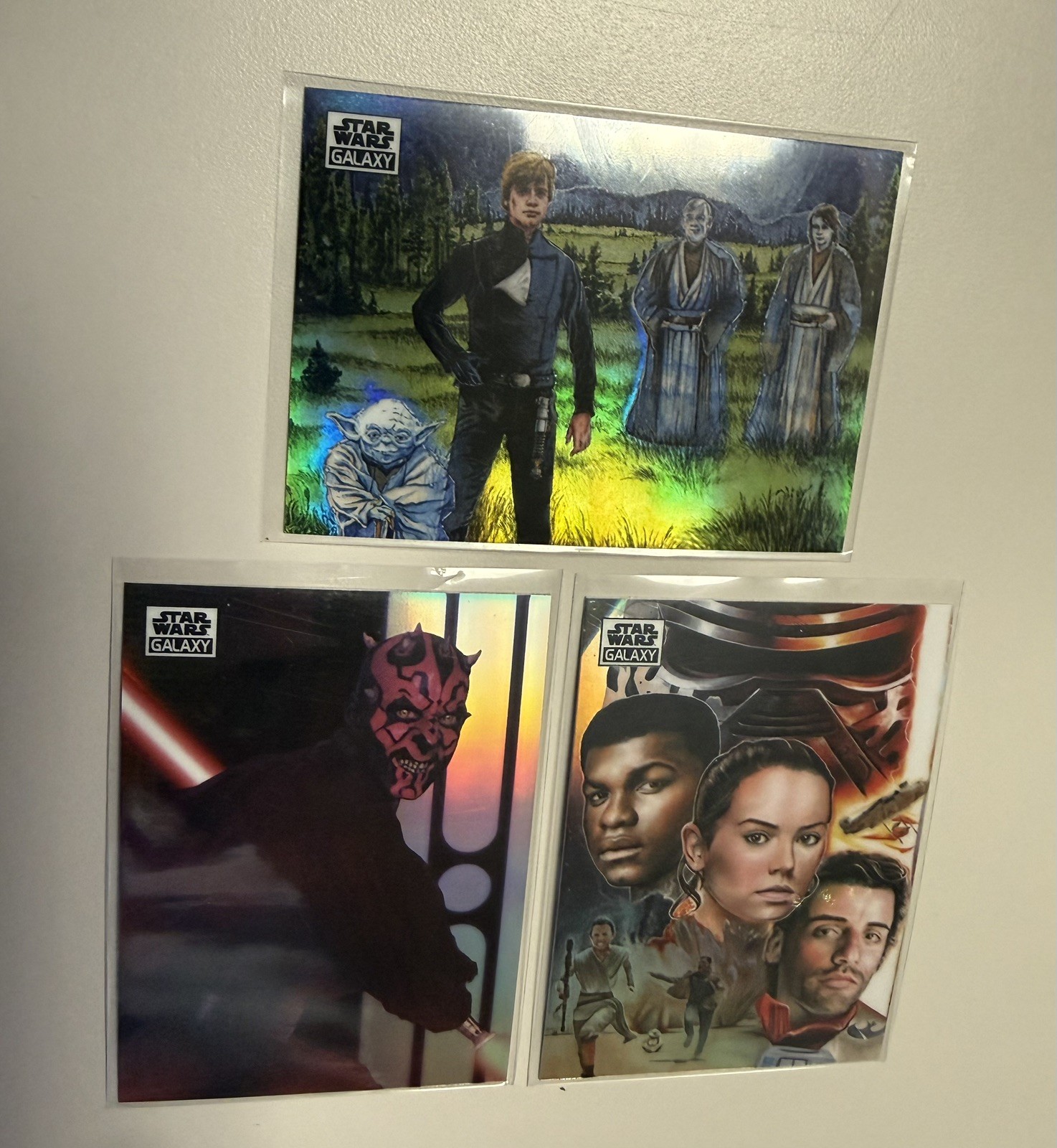 2021 Topps Star Wars Chrome Galaxy Refractor Lot