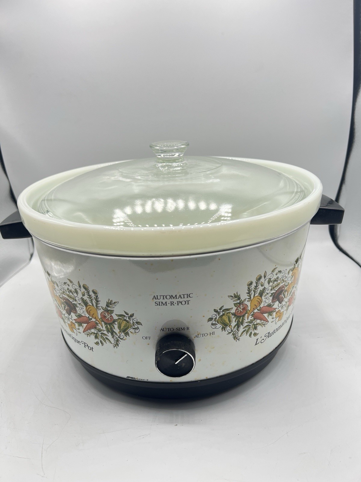 Vtg 1970s Spice of Life L'Automatique 5 Qt Sim-R-Pot Corningware Pyrex Slow Cook Vtg 1970s Spice of Life L'Automatique 5 Qt Sim-R-Pot Corningware Pyrex Slow Cook