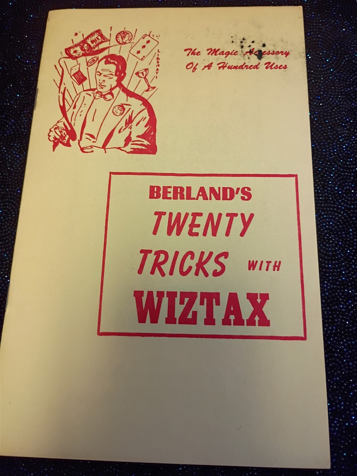 Berland's Twenty Tricks with WIZTAX Booklet Magic