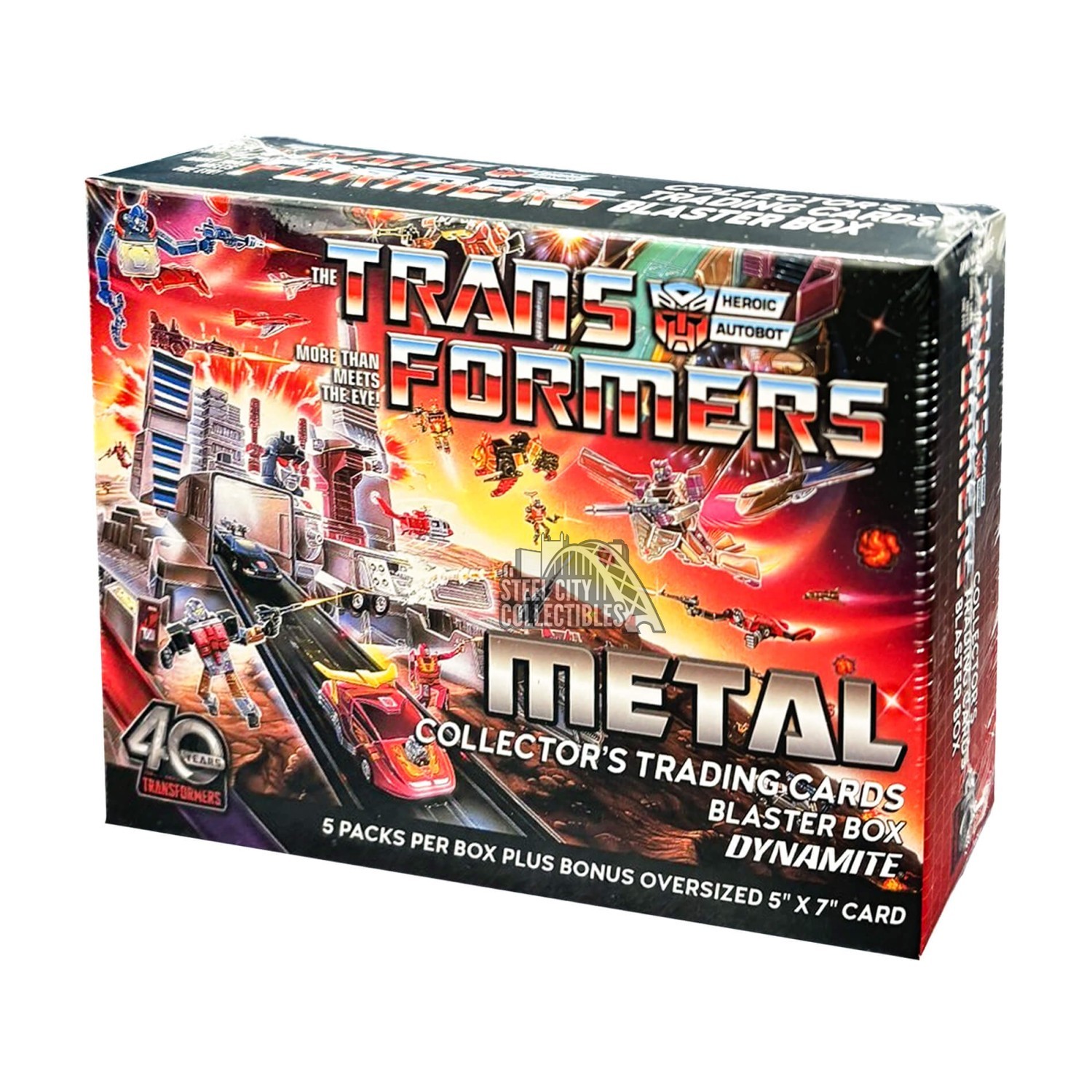 2026 Dynamite Transformers Metal Blaster Box