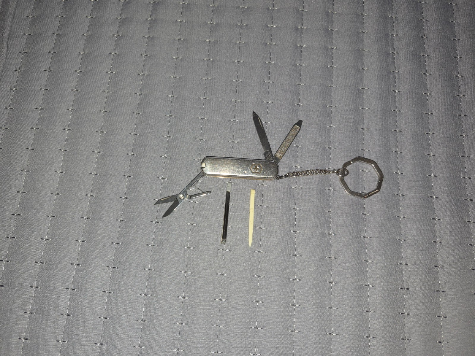 Vintage Tiffany 925 Sterling Silver Pocket Kife Keychain 