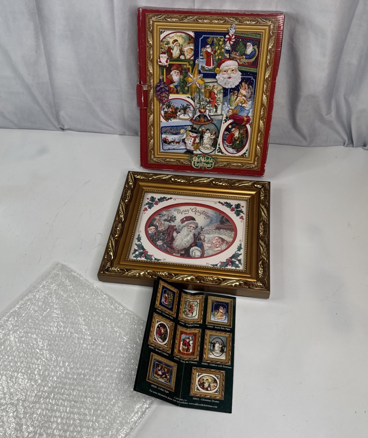 2004 Merck Family’s Old World Christmas Framed Picture #85011 Christmas Dreams 2004 Merck Family’s Old World Christmas Framed Picture #85011 Christmas Dreams
