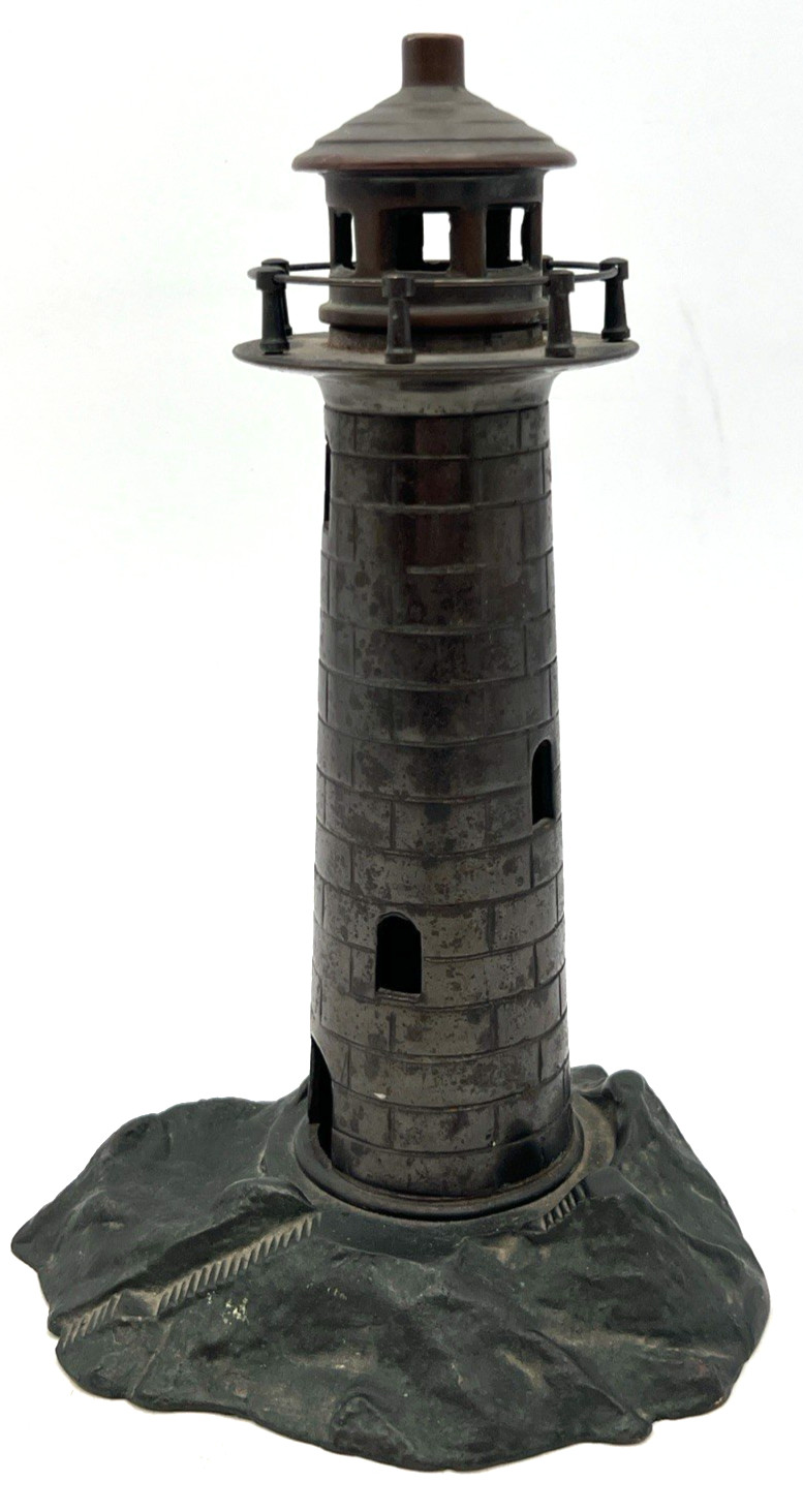 BRONZE BRASS LIGHTHOUSE 11.5 BRONZE BRASS LIGHTHOUSE 11.5