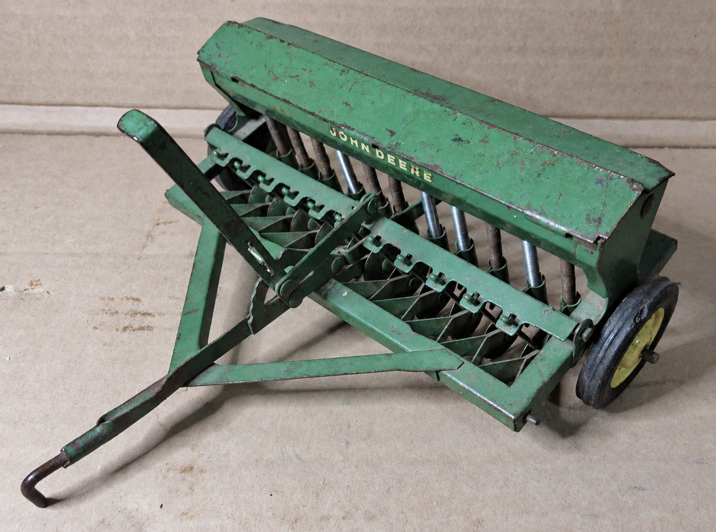 Vintage ESKA John Deere Grain Drill 1/16 scale