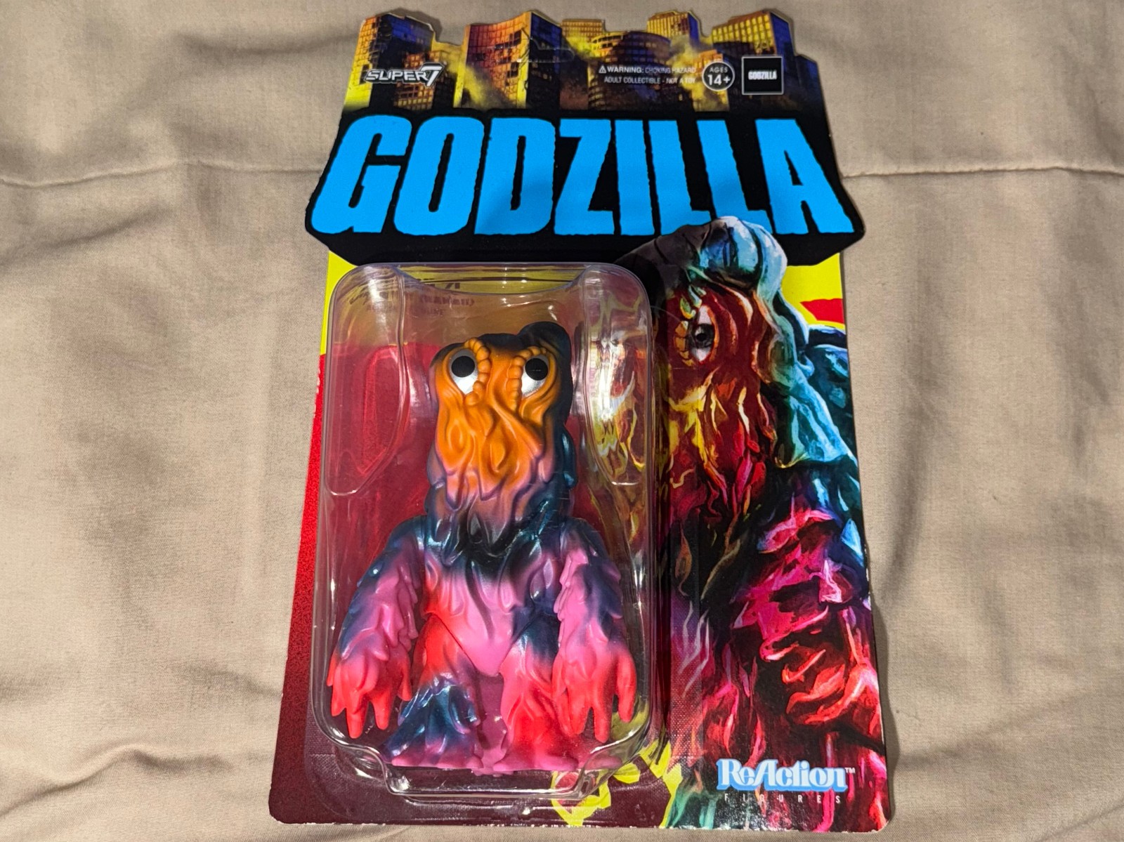 RARE Super7 SDCC 2024 Godzilla ReAction TOHO HEDORAH '71 HAWAII Action Figure RARE Super7 SDCC 2024 Godzilla ReAction TOHO HEDORAH '71 HAWAII Action Figure
