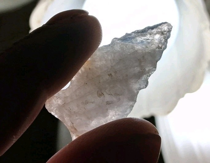 NC Quartz Kirk Notched Authentic North Carolina Arrowhead Artifact PERSONAL FIND
