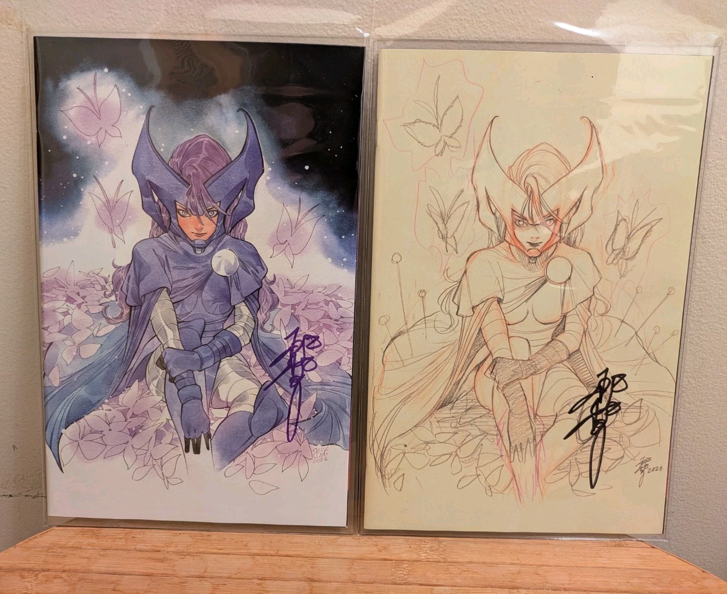 SET OF 2 Books  SIGNED Marvel Midnight X-Men #1  by PEACH MOMOKO  NYCC 2026