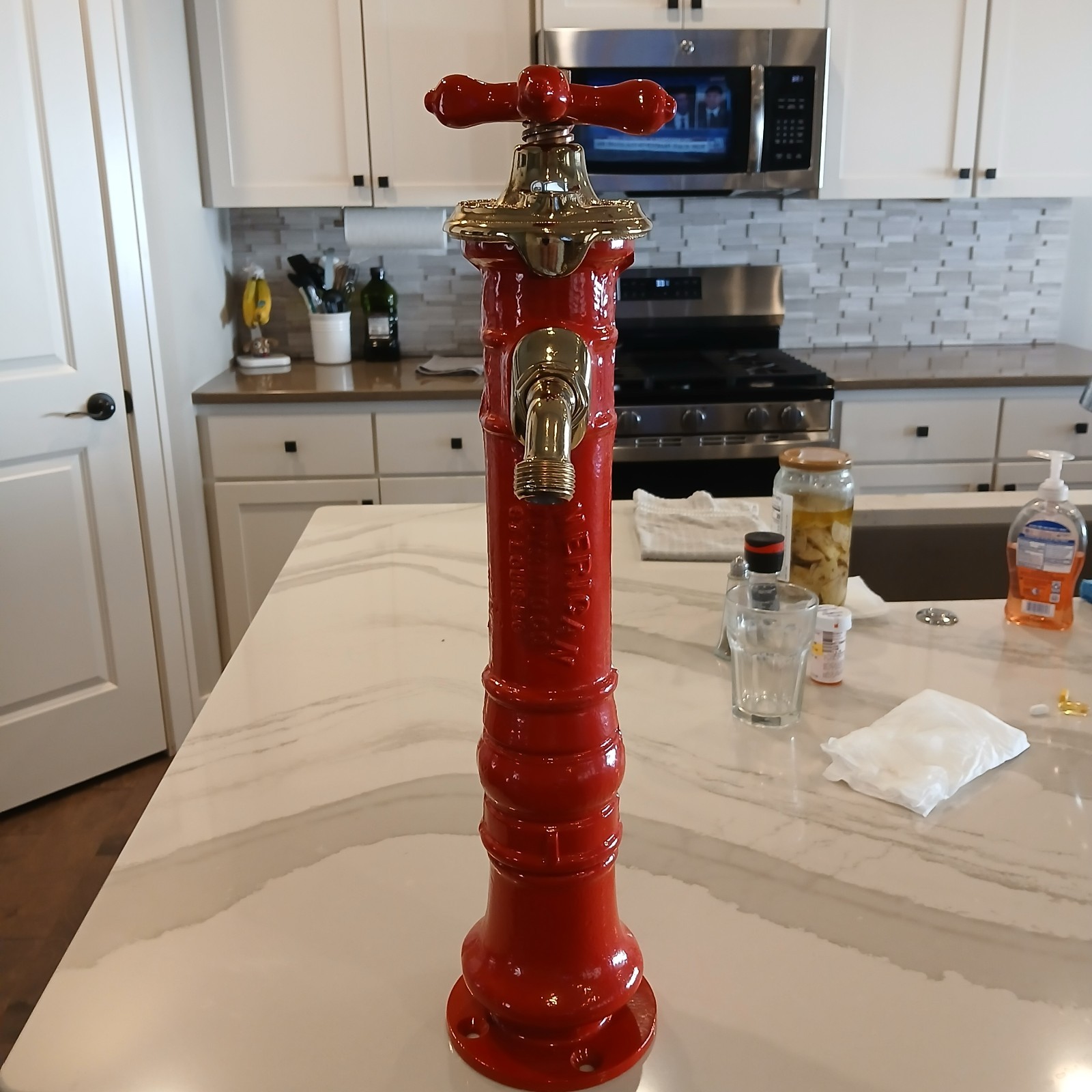 Vintage Cast Iron American (Fire,Garden,Yard, Ground) Hydrant