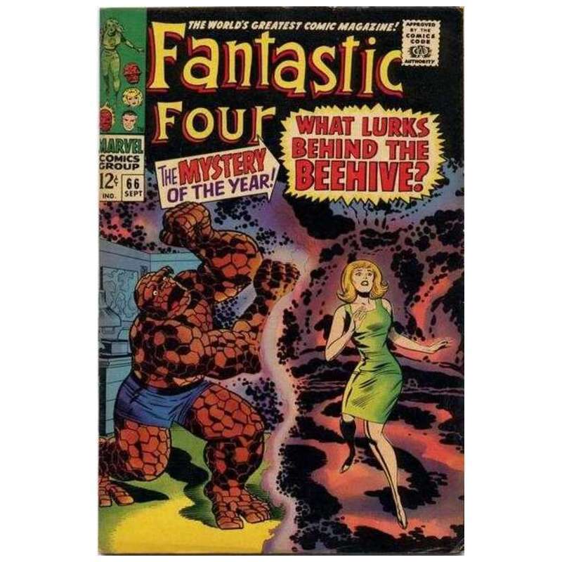 Fantastic Four (1961 series) #66 in Very Fine minus condition. Marvel comics [c|