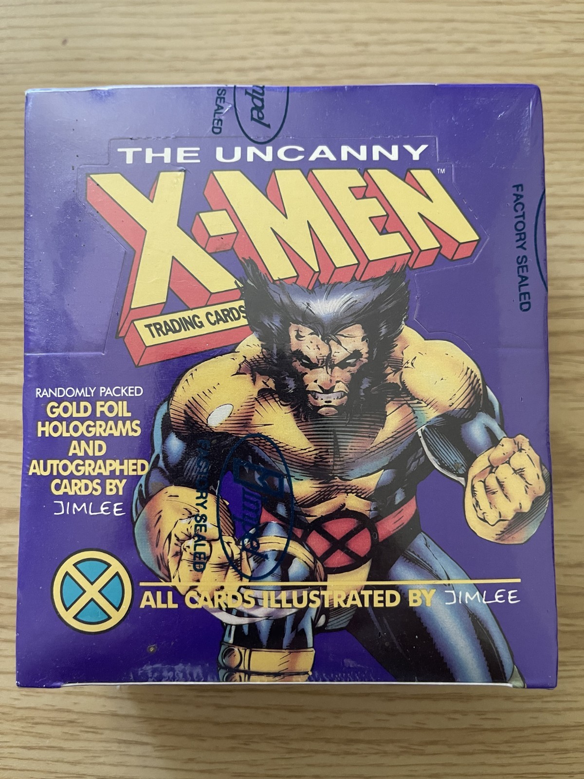 Impel 1992 The Uncanny X-Men Marvel Trading Cards Factory Sealed Box Impel 1992 The Uncanny X-Men Marvel Trading Cards Factory Sealed Box