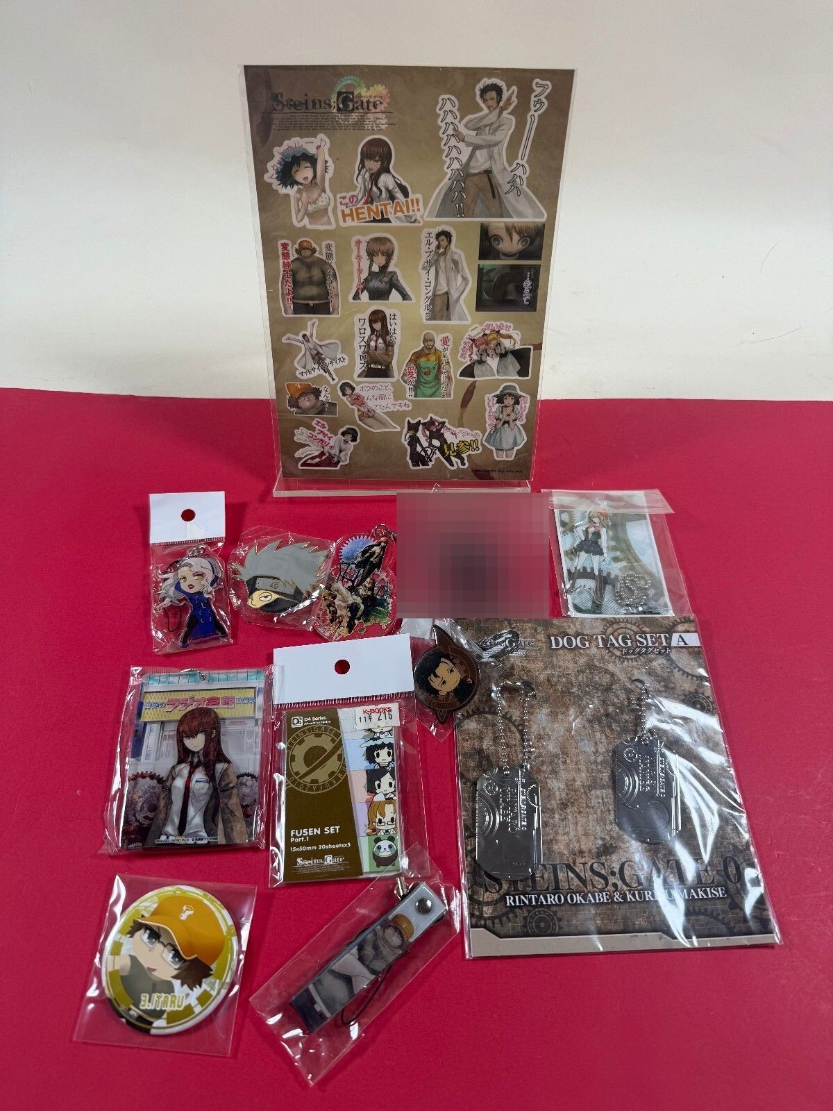 Stein's Gate Collectors Lot Anime Merch Japanese Exclusive