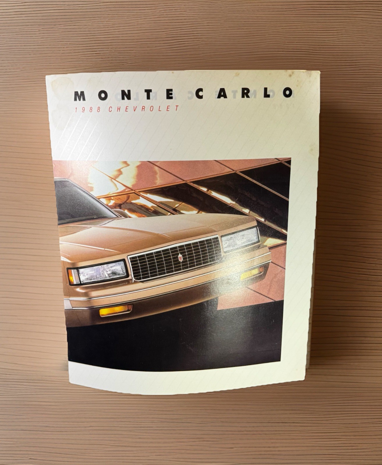 1988 Chevrolet Monte Carlo and SS Original Car Sales Brochure Catalog Vintage 1988 Chevrolet Monte Carlo and SS Original Car Sales Brochure Catalog Vintage