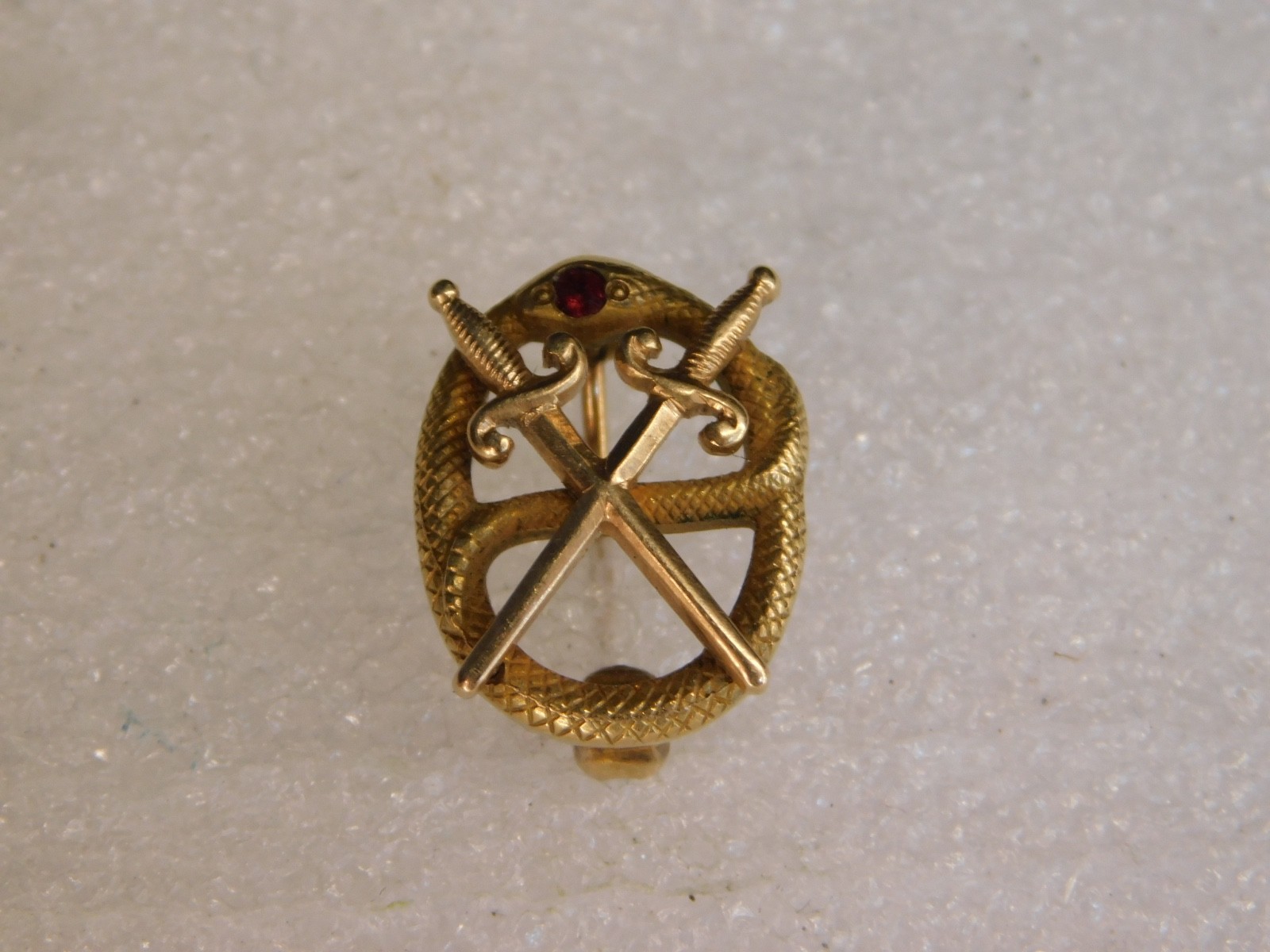 Antique 1921 10K Gold Theta Chi Fraternity Pin Badge Antique 1921 10K Gold Theta Chi Fraternity Pin Badge