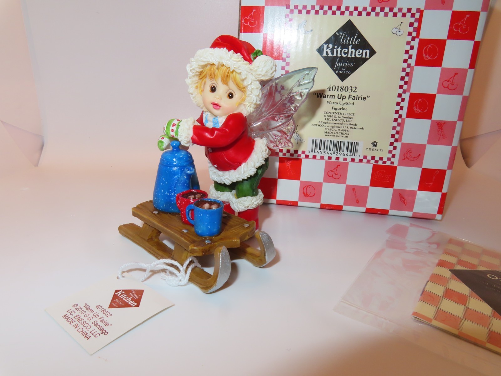 NIB My Little Kitchen Fairies WARM UP Hot Chocolate Enesco 4018032 Santiago