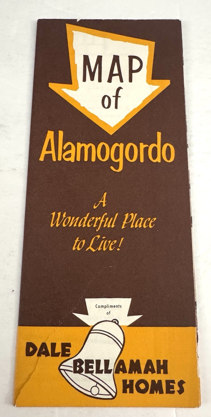 Vtg 1950\'s New Housing Development Pamphlet Alamogordo New Mexico READ DESC.