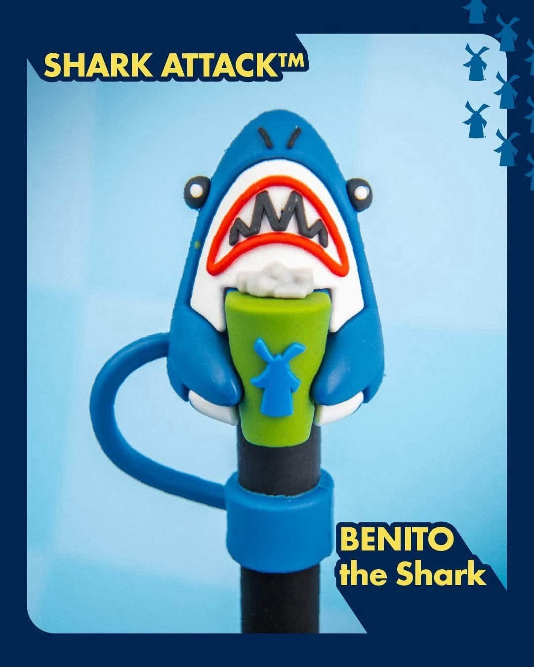 Dutch Bros Benito The Shark Topper / Charm September 29 2026