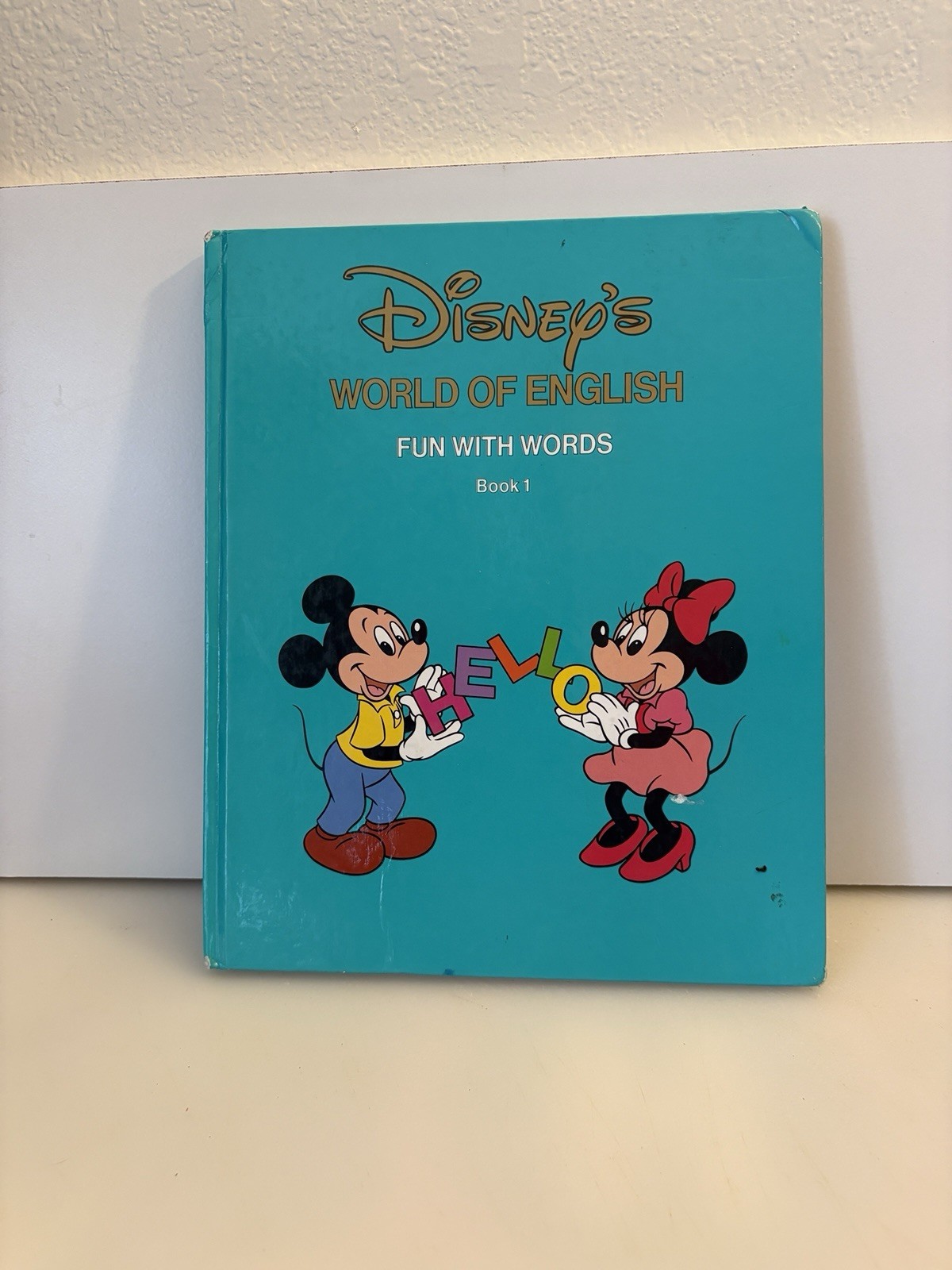 Vintage Disney’s World of English Fun with Words Book 1 1990 Hard to Find Vintage Disney’s World of English Fun with Words Book 1 1990 Hard to Find